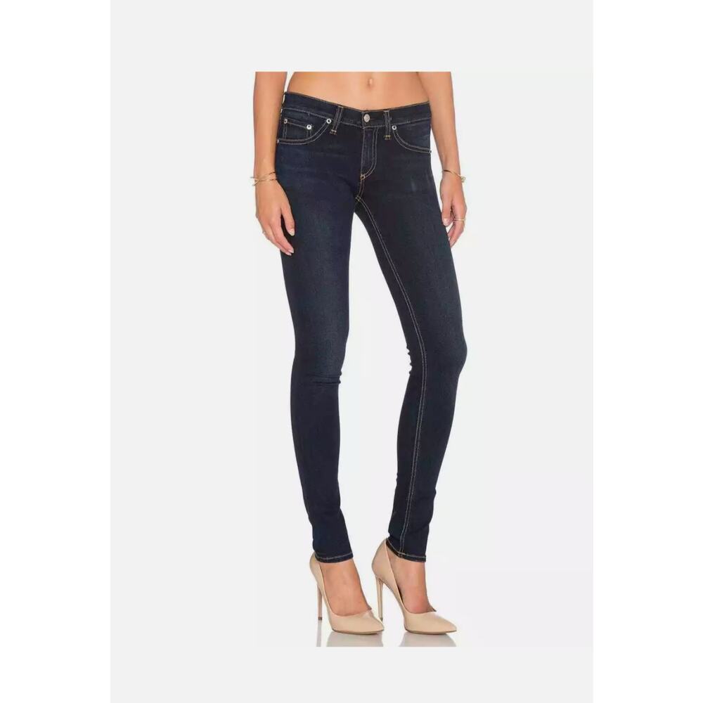 Rag & Bone Blue Jeans Size 28 / slim/ skinny Dear Born Wash Denim Cotton Jeans